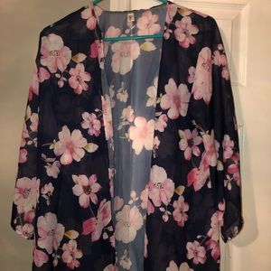 Floral kimono